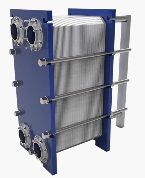 Corrugated Stainless Steel Plate Heat Exchanger