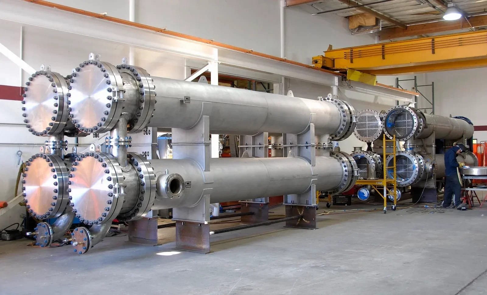 Hydrostatic Pressure Testing and Quality Inspection Bay